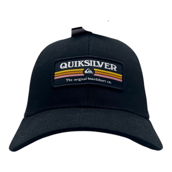 Quiksilver Men's Authentic Snapback Adjustable Trucker Hat/Cap - Picture 1 of 9